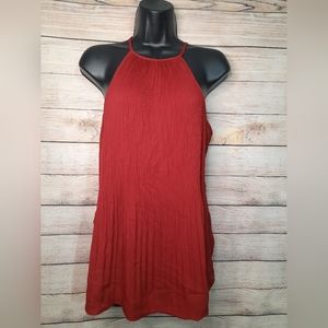BKEred sleeveless blouse